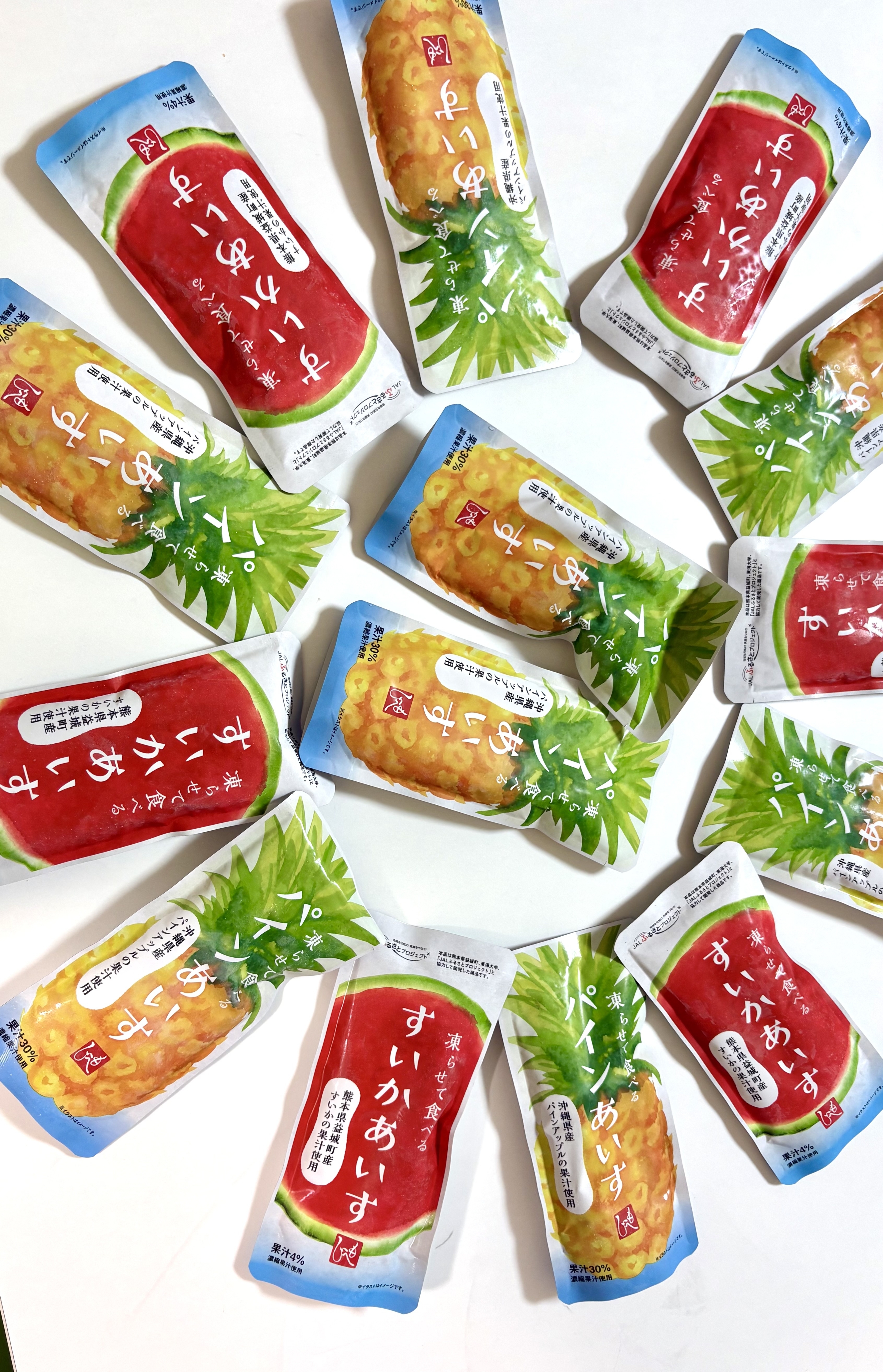 スイカのアイス